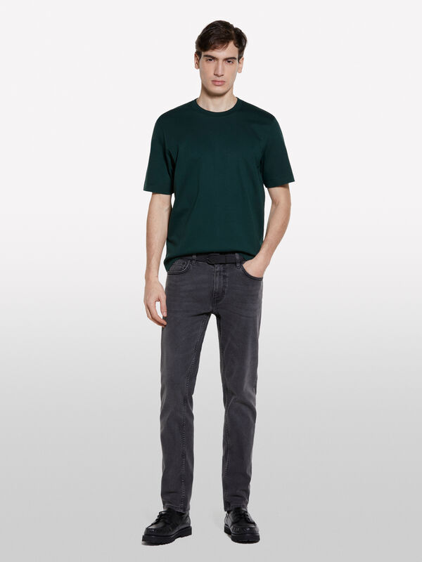 Jeans Style 74 slim fit nero - jeans slim fit da uomo | Sisley
