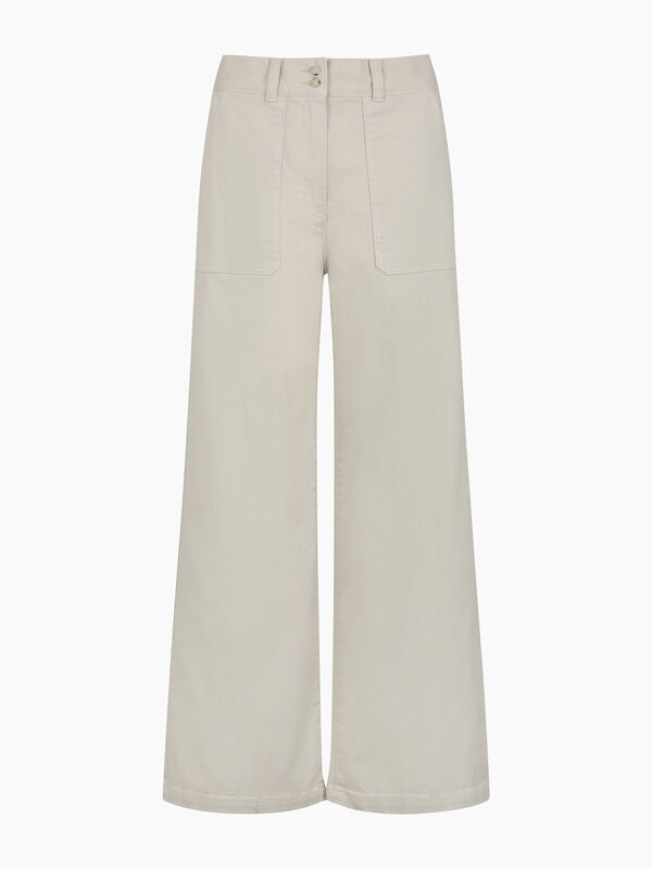Jeans dritti beige chiaro - sisley k pantaloni regular | Sisley K