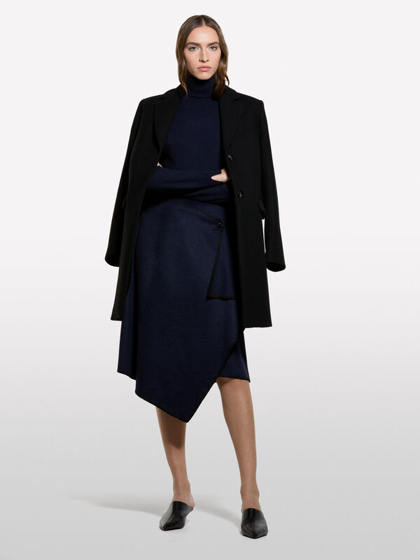 Gonna midi a portafoglio - gonne midi, longuette donna | Sisley