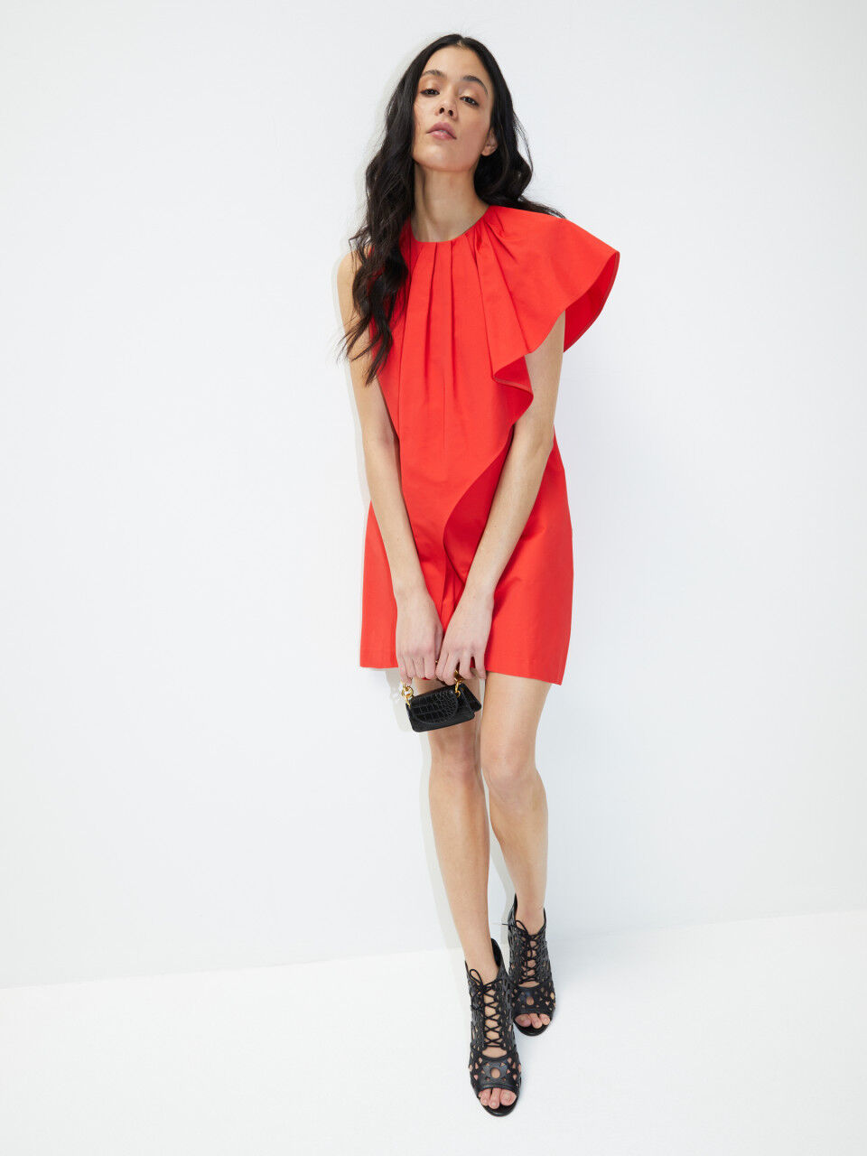 Sisley vestito rosso outlet