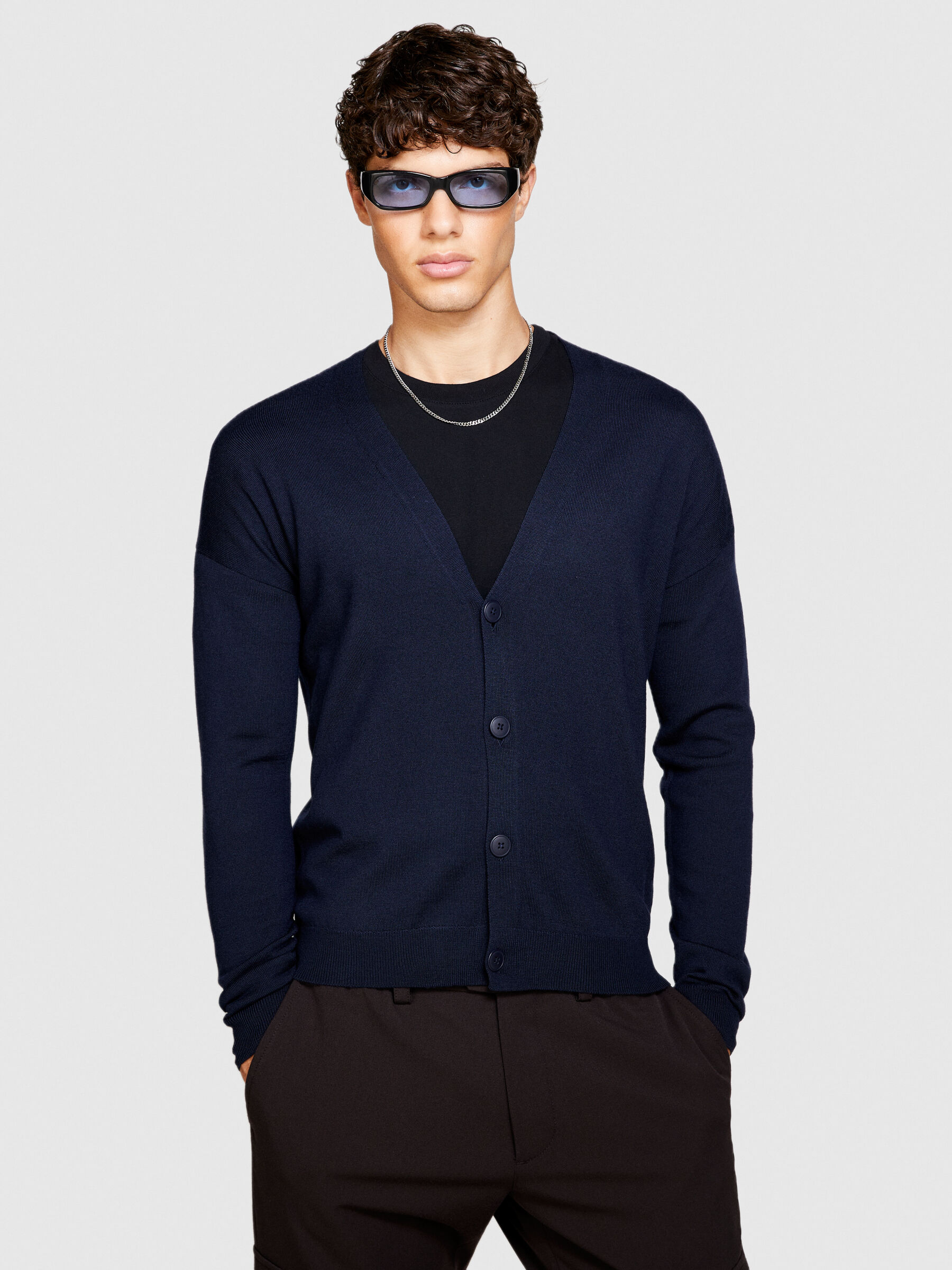 Cardigan hot sale uomo sisley