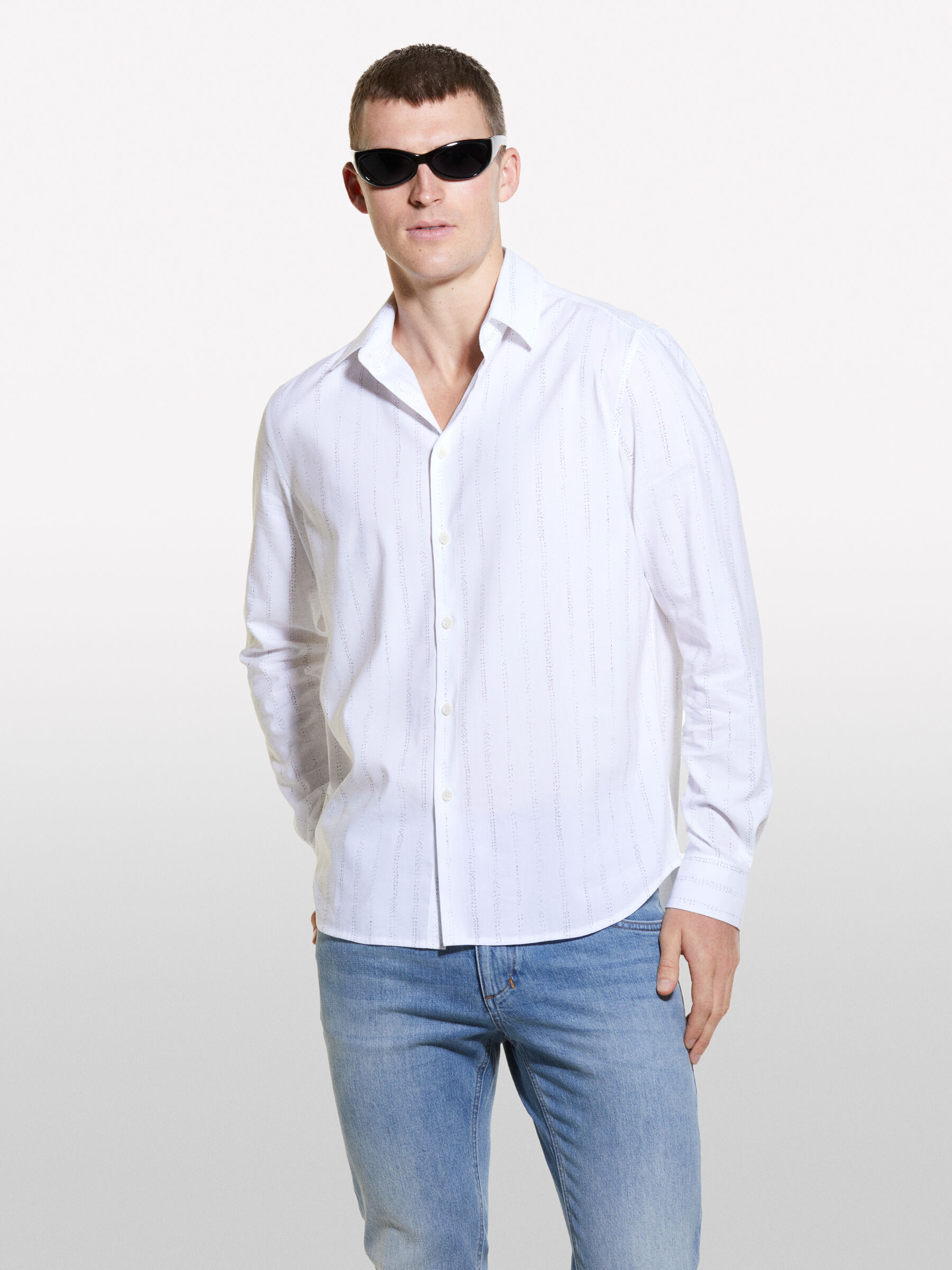 Camicia bianca sisley hotsell