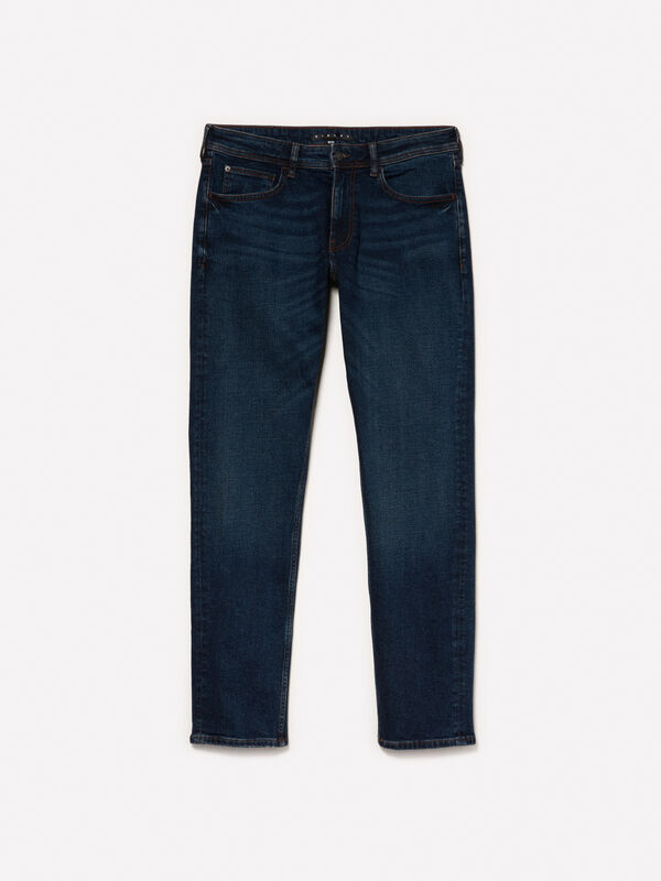 Jeans Style 74 slim fit blu - jeans slim fit da uomo | Sisley