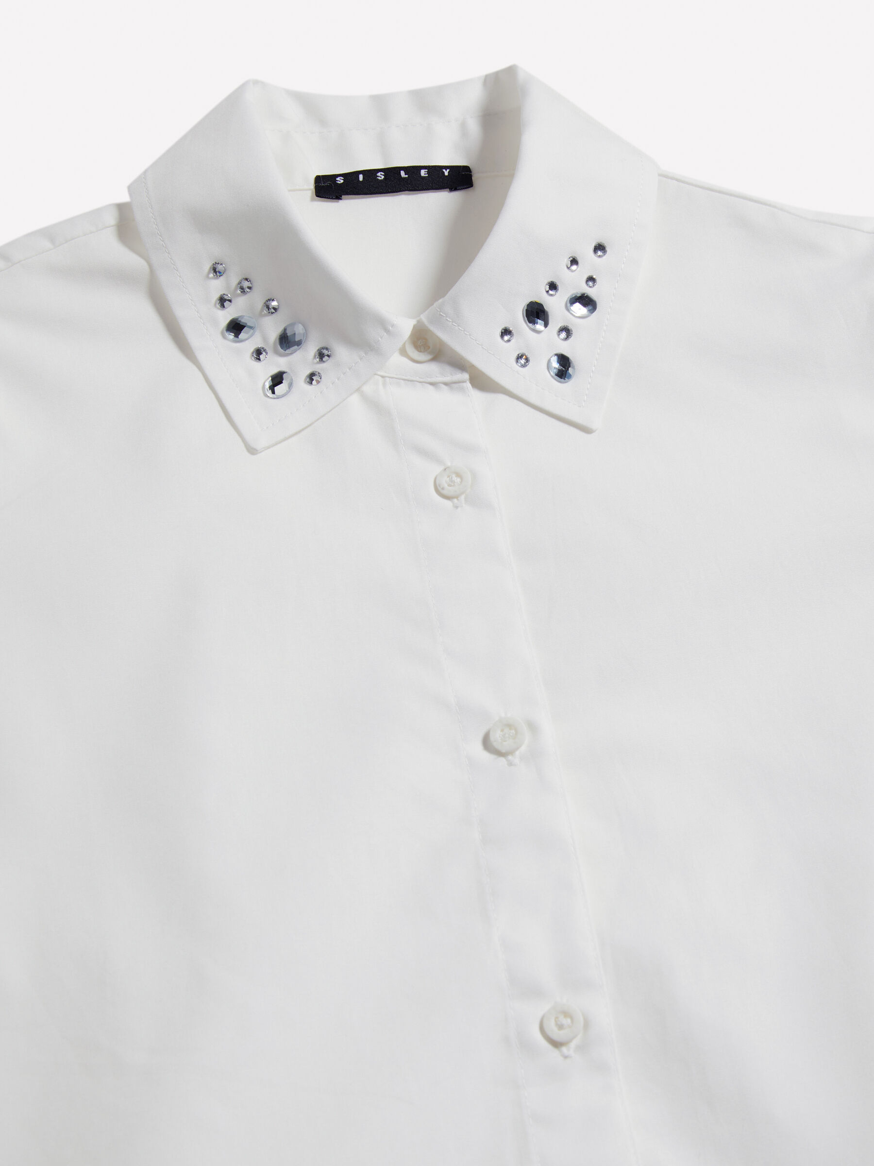 Camicia bianca sisley best sale