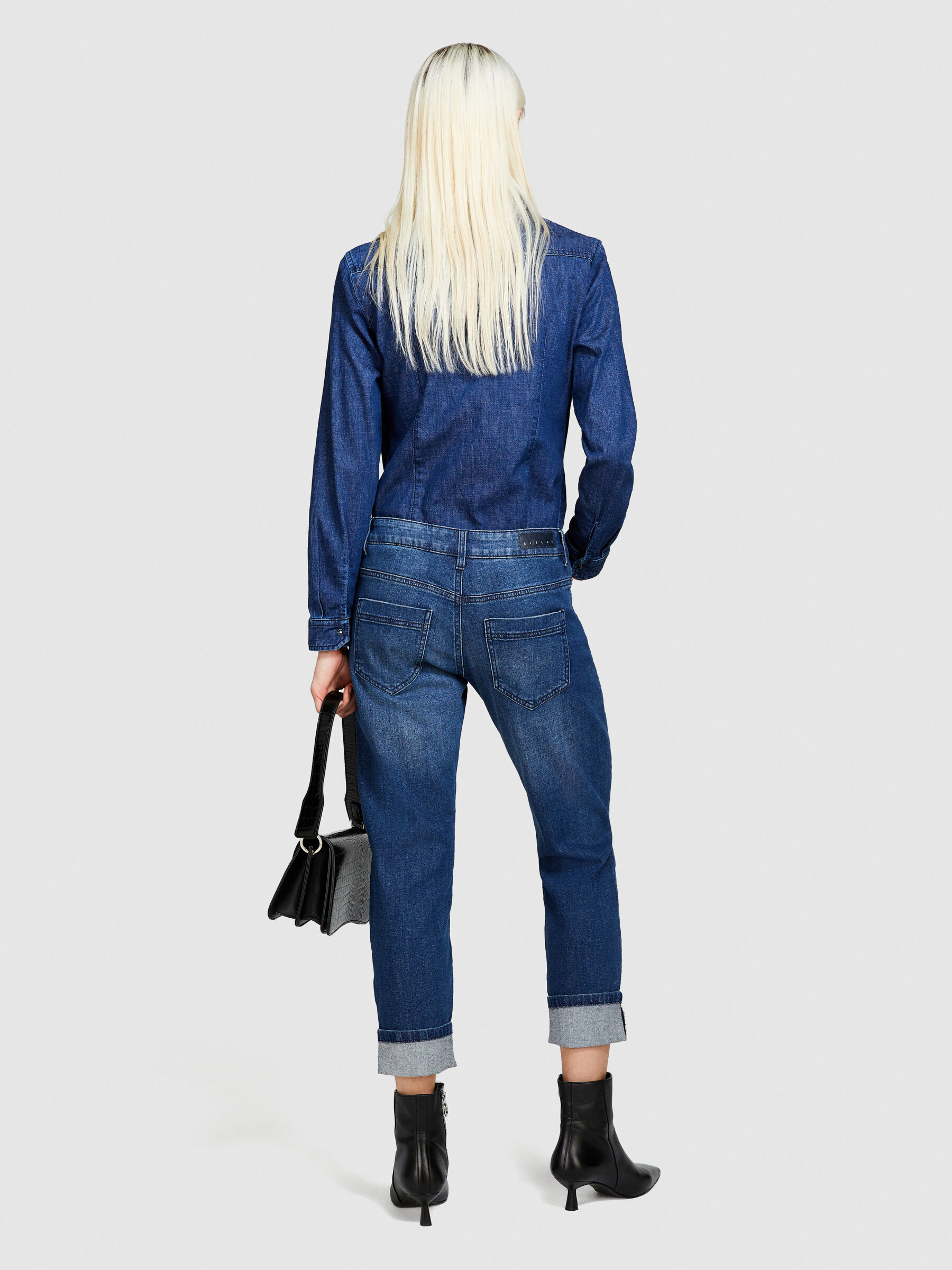 Salopette jeans sisley hotsell