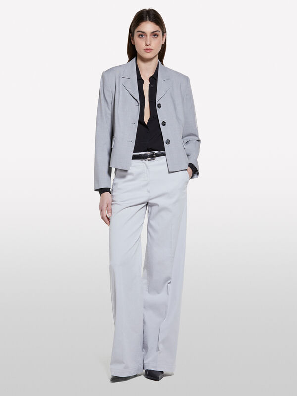 Camicia nera over fit - camicie da donna | Sisley