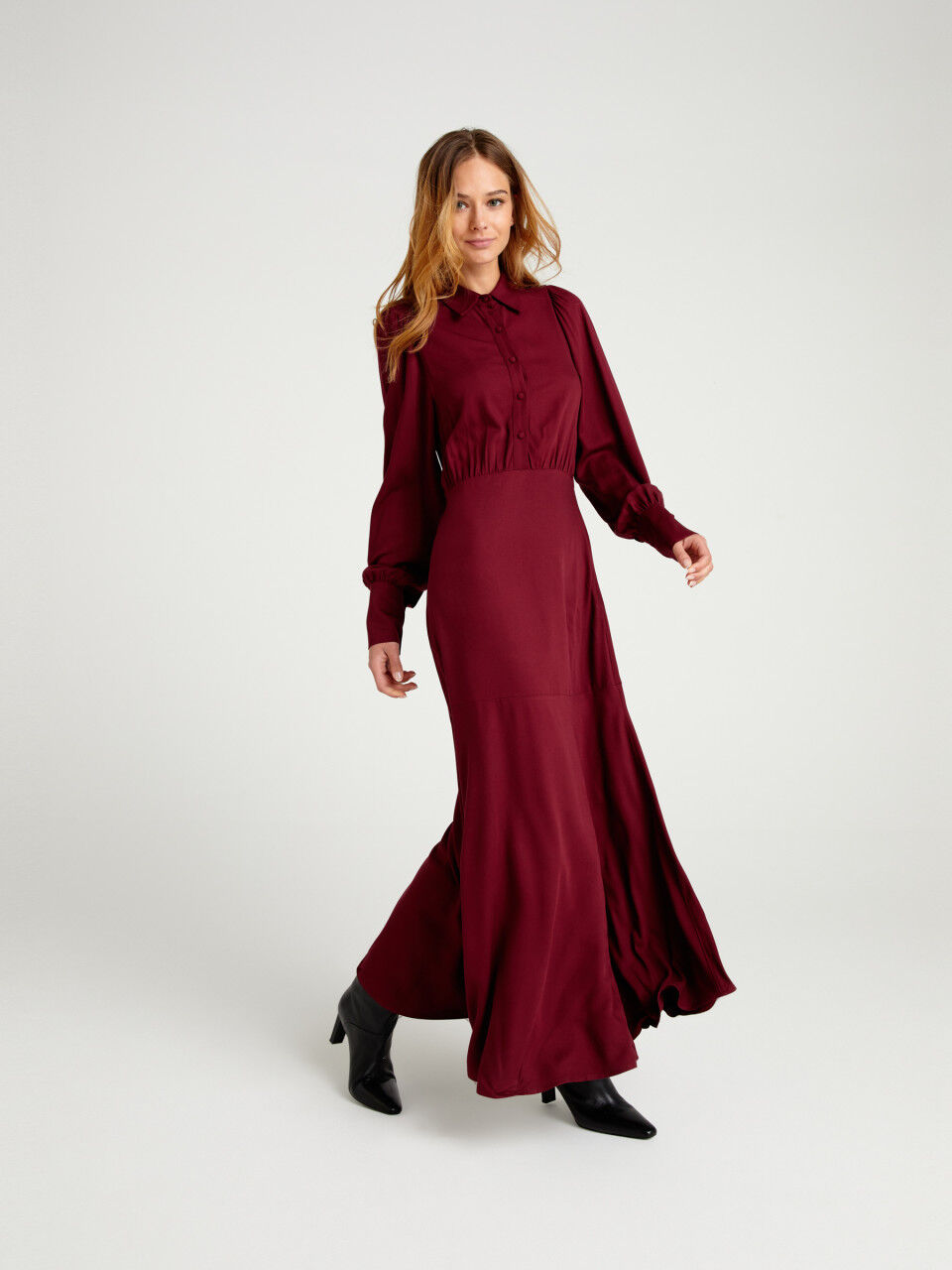 Sisley vestiti lunghi sale