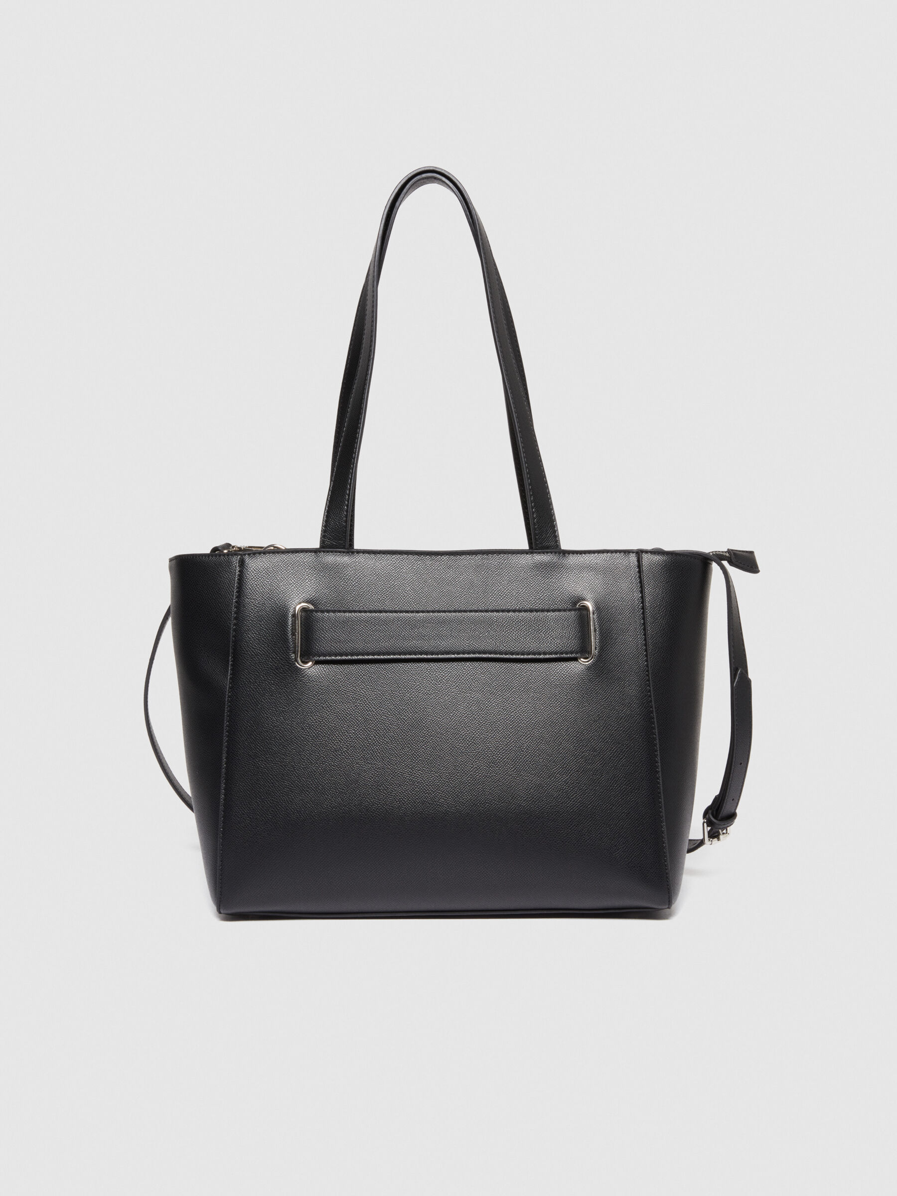 Borsa tote con tracolla Nero Donna Sisley