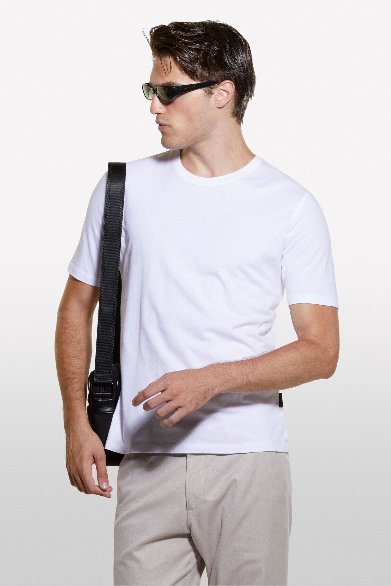 DESIGN - Confezione Da 3 T-shirt Basic Girocollo Bianche - Foto 7