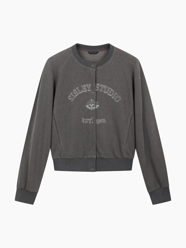 Felpa effetto bomber "Sisley Studio" - Felpe | Sisley K