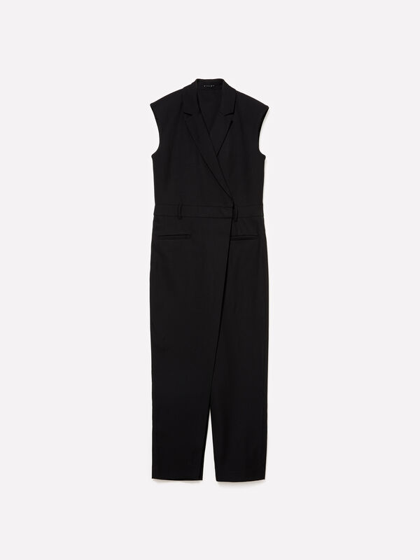 Tuta intera smanicata - tute jumpsuit da donna | Sisley