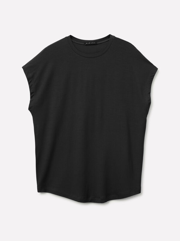 T-shirt comfort fit - t-shirt a manica corta da donna | Sisley