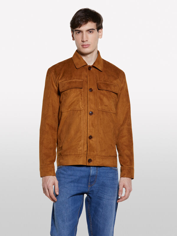 Giacca beige con tasche - giacche e giubbotti da uomo | Sisley