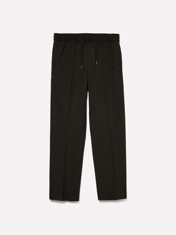 Joggers tinto filo - pantaloni joggers da uomo | Sisley