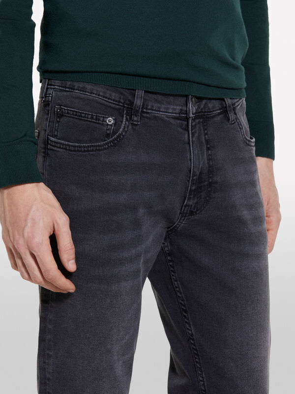 Jeans Style 73 skinny fit nero - jeans skinny fit da uomo | Sisley