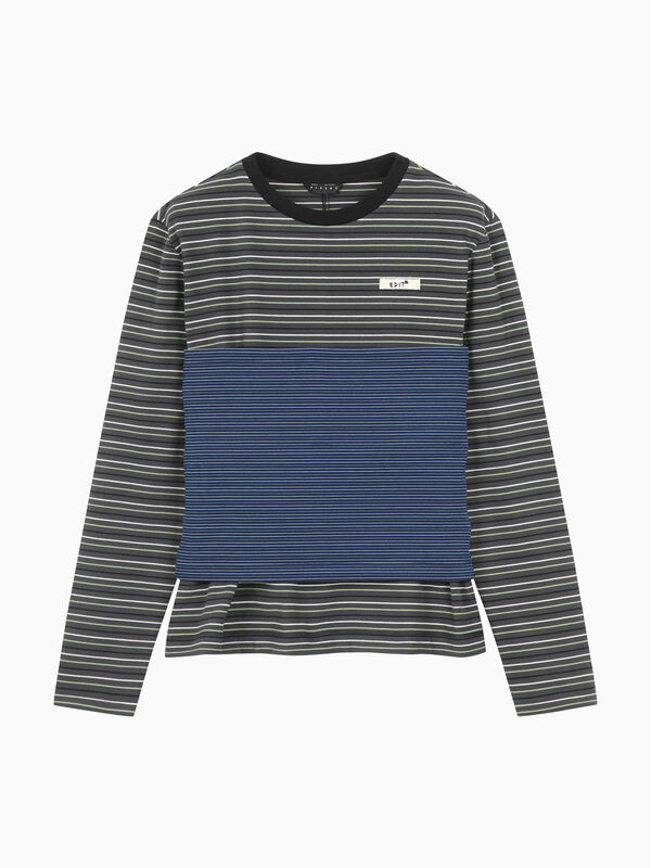 T-shirt con top - sisley k  t shirt manica lunga | Sisley K