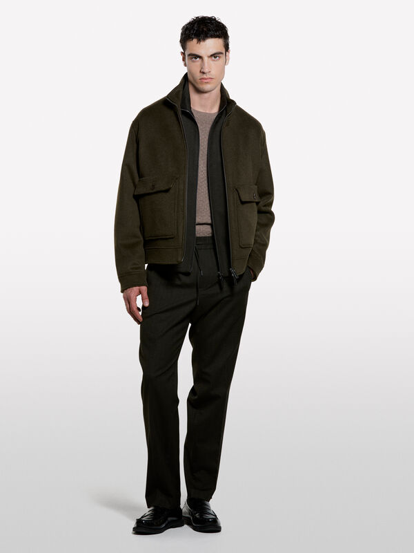 Joggers tinto filo - pantaloni joggers da uomo | Sisley