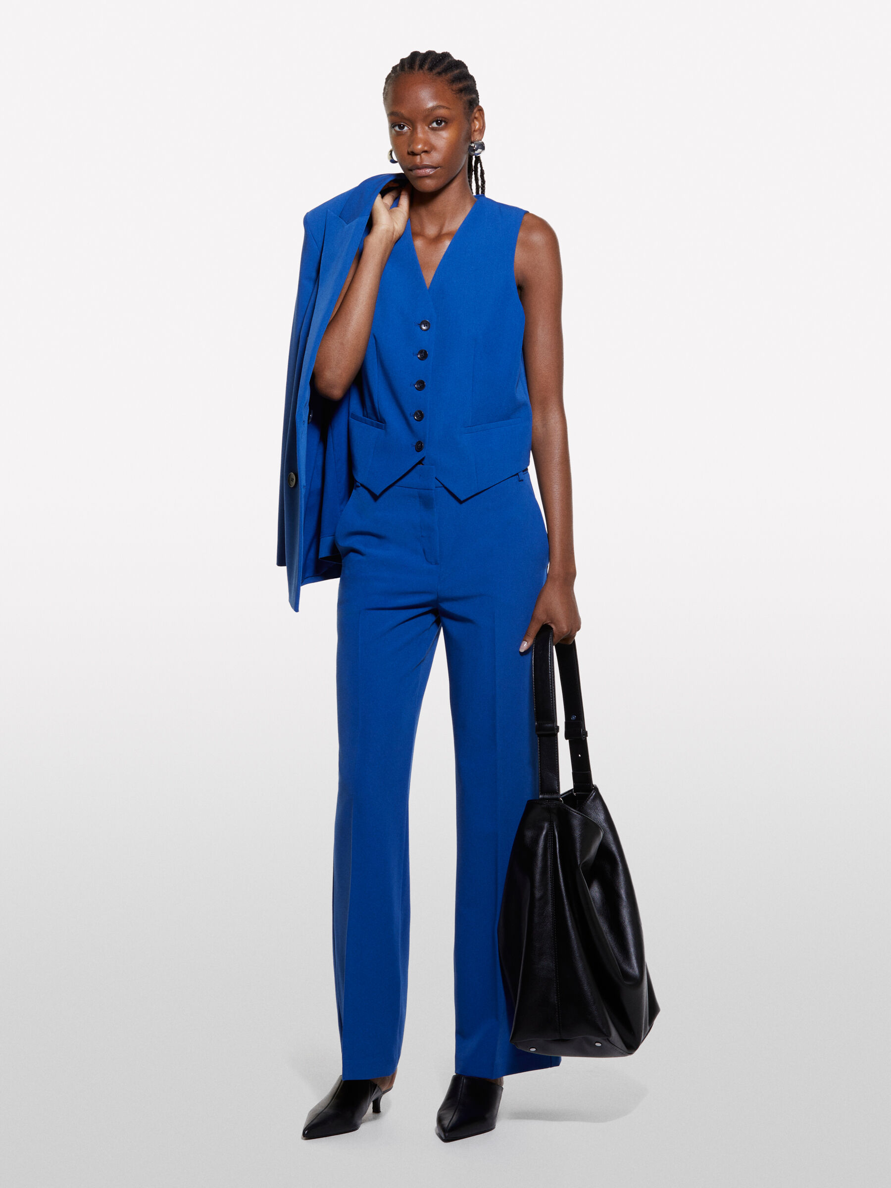 Pantaloni Palazzo Donna Wide Leg Sisley