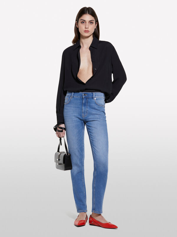 Jeans Style 69 slim fit blu - jeans slim fit da donna | Sisley