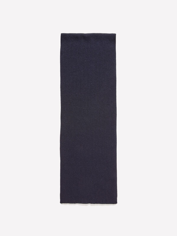 Sciarpa blu scuro - sciarpe e foulard da uomo | Sisley