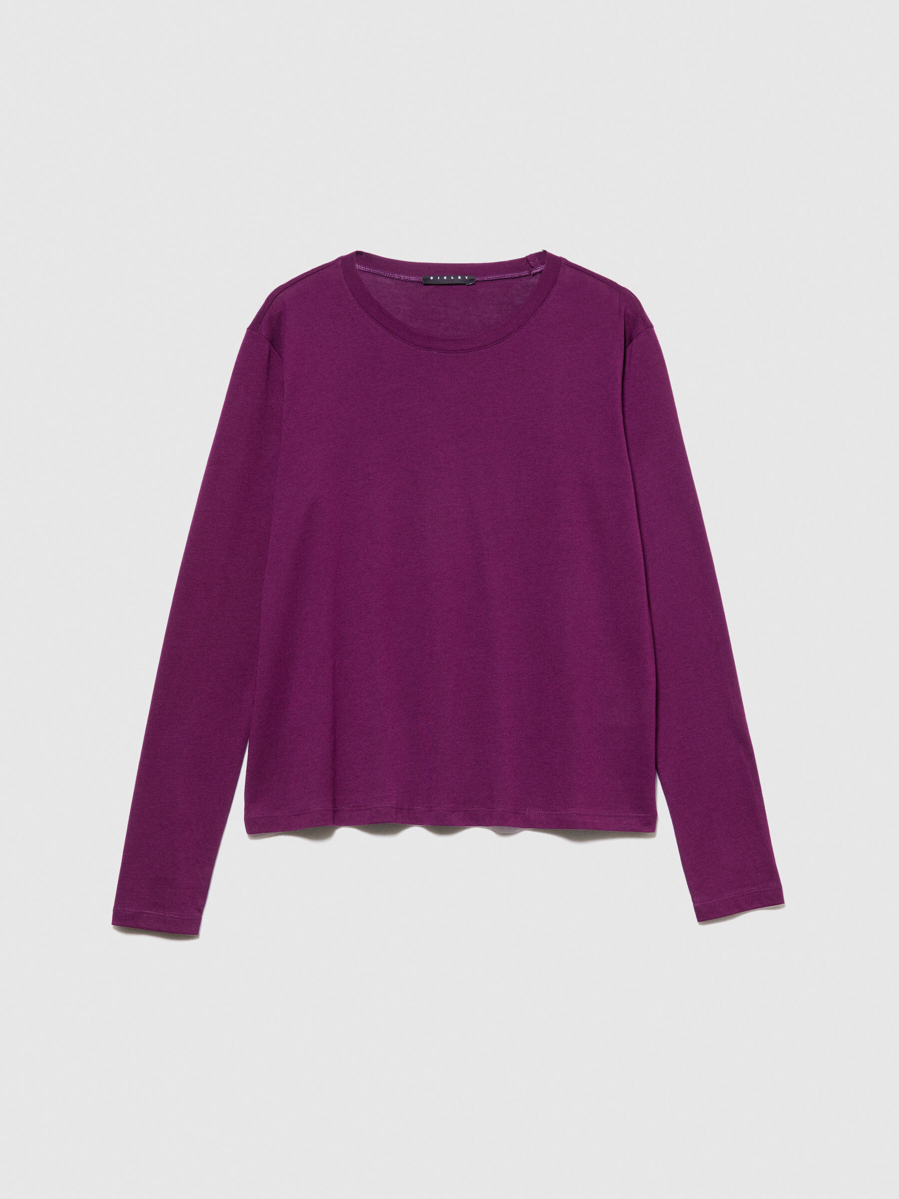 T shirt manica hotsell lunga sisley