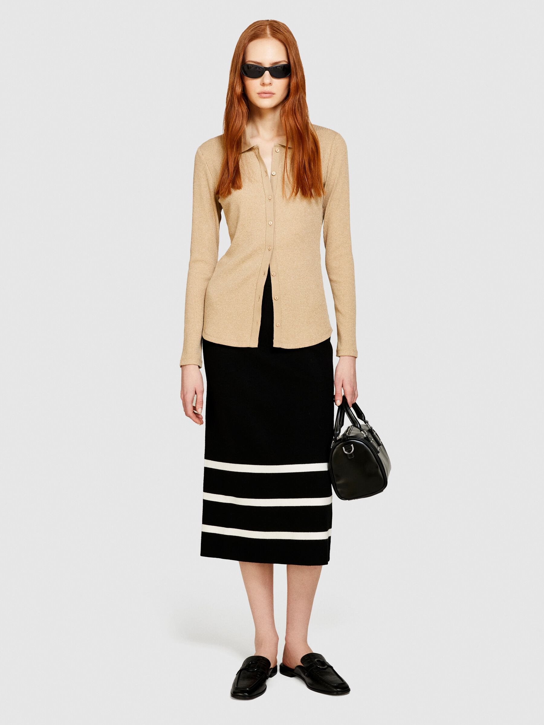 Sisley gonna plissettata store