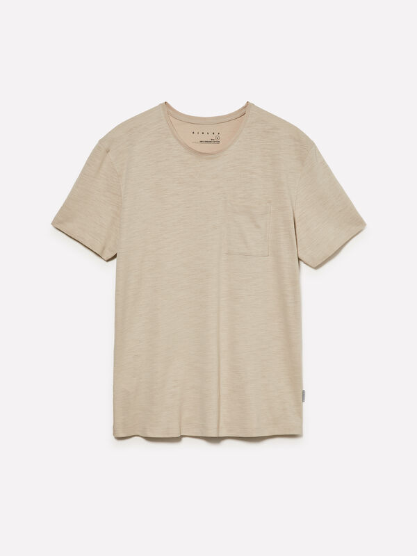 T-shirt con taschino - t-shirt a manica corta da uomo | Sisley