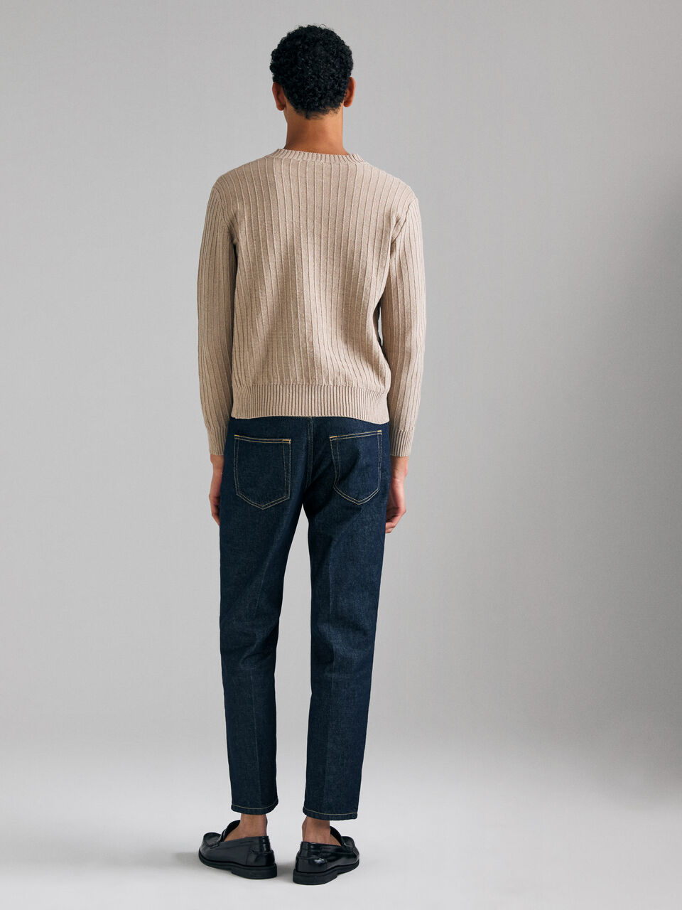 MAGLIA SCOLLO V M/L Uomo image number null