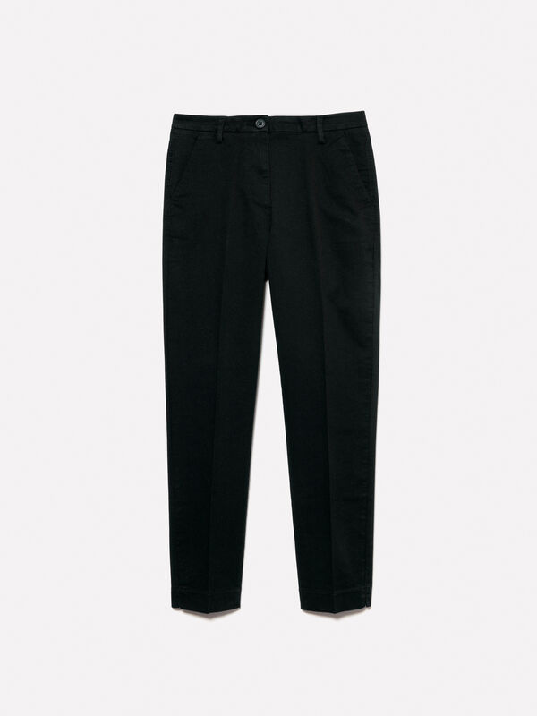 Chino neri Chino neri - pantaloni chino da donna | Sisley