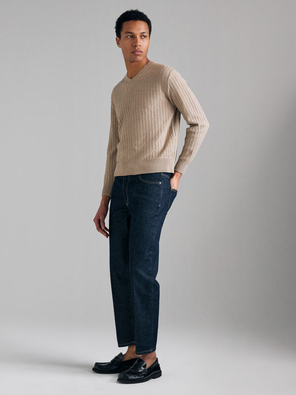 Jeans slim cropped fit - jeans slim fit da uomo | Sisley