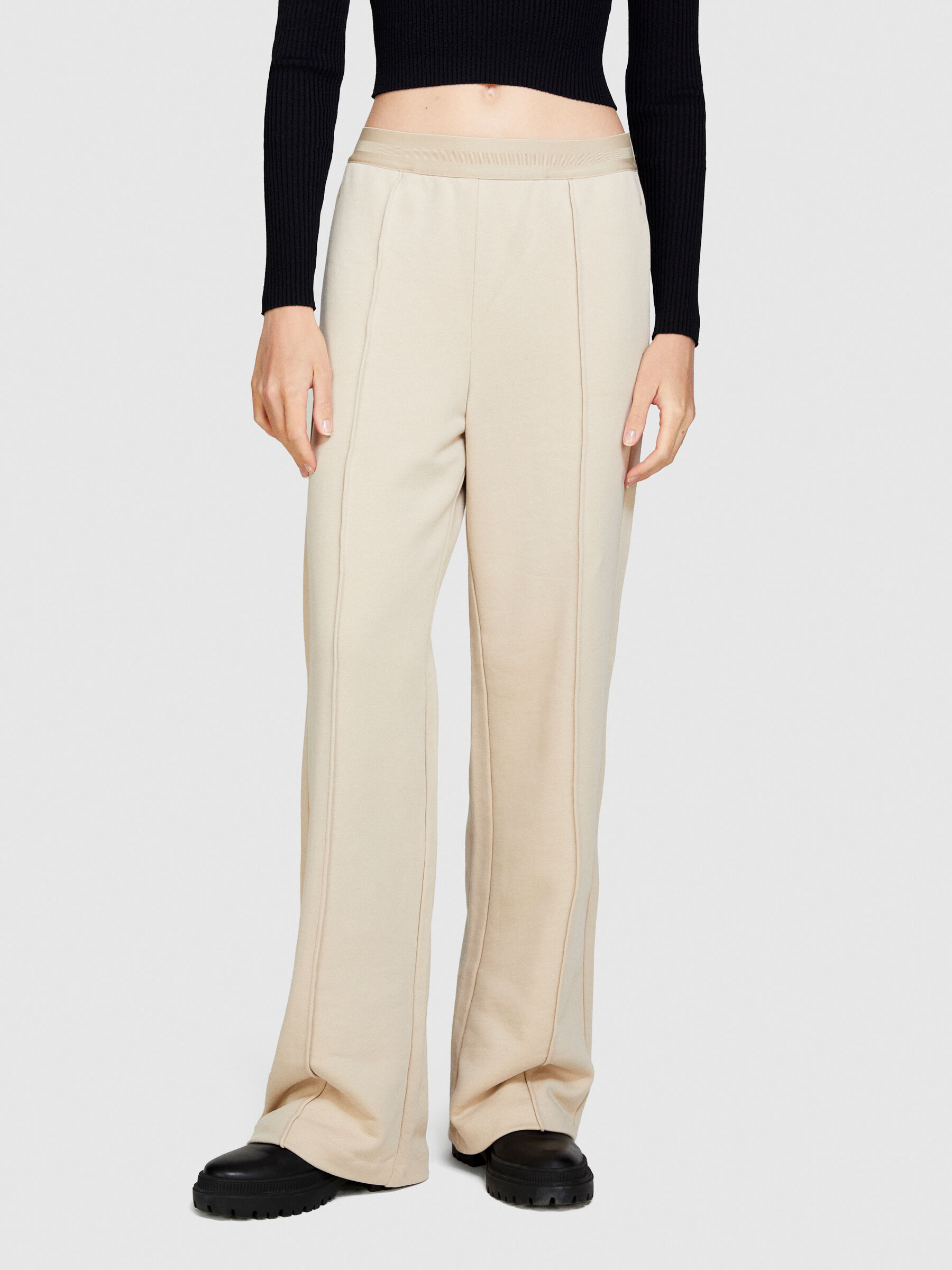 Sisley sale pantaloni palazzo