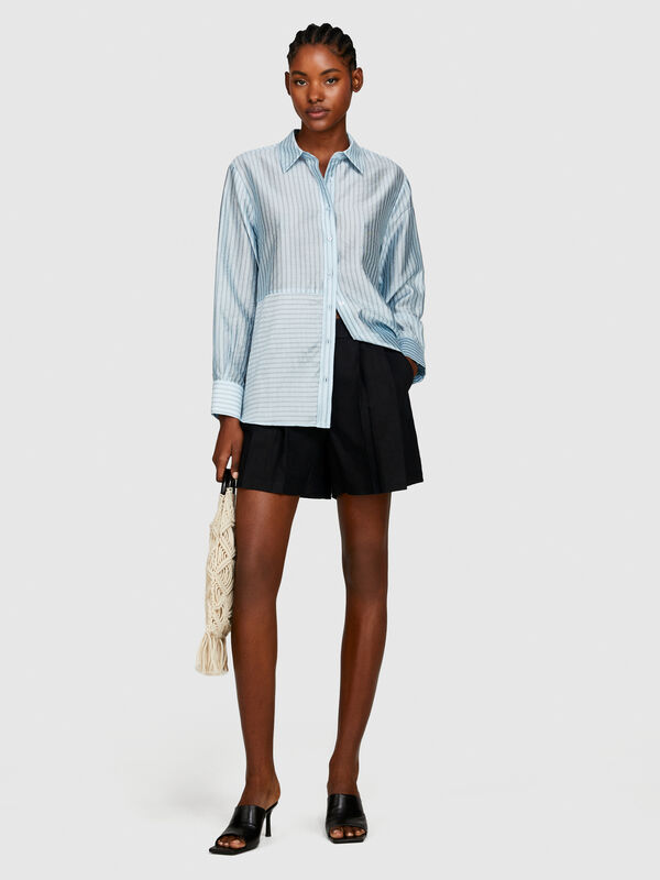 Shorts 100% lino - pantaloni shorts da donna | Sisley