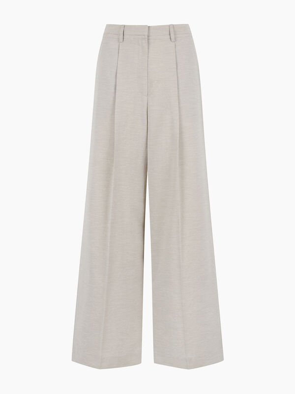 Pantaloni flare fit beige chiaro - sisley k pantaloni flare | Sisley K