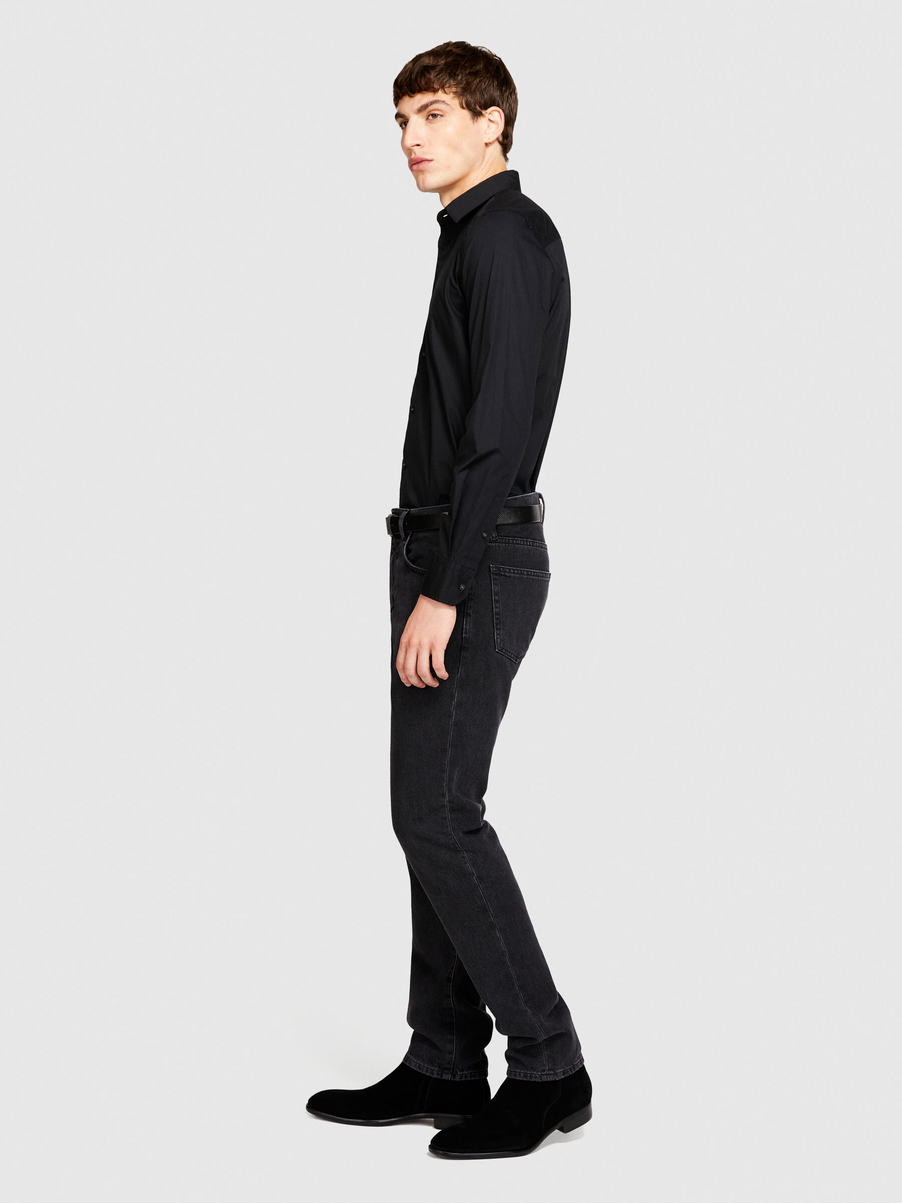 Camicia sisley shop slim fit