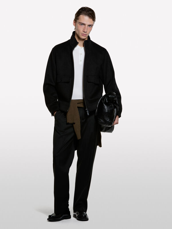 Polo in maglia bianco panna - polo da uomo | Sisley