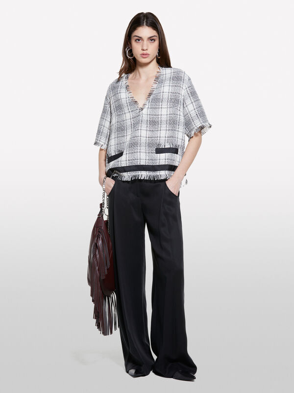 Blusa sfrangiata - bluse da donna | Sisley