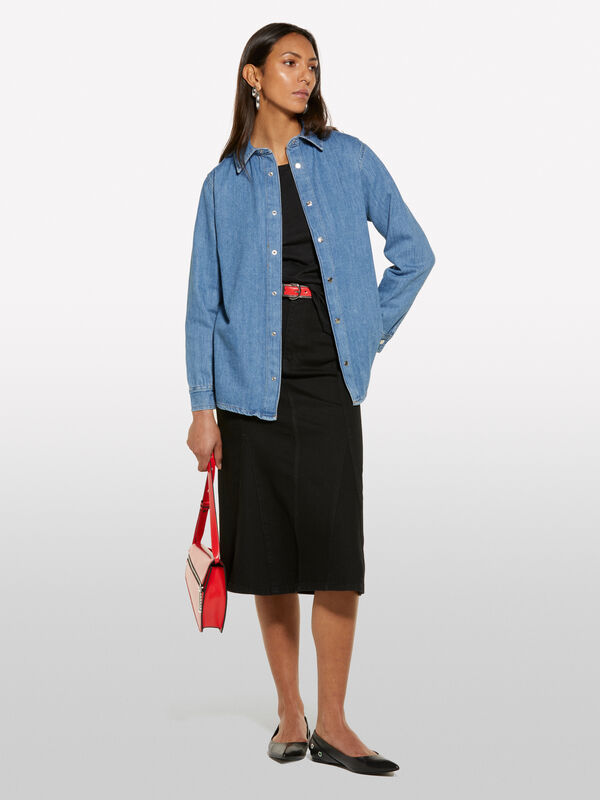 Camicia di jeans - camicie da donna | Sisley