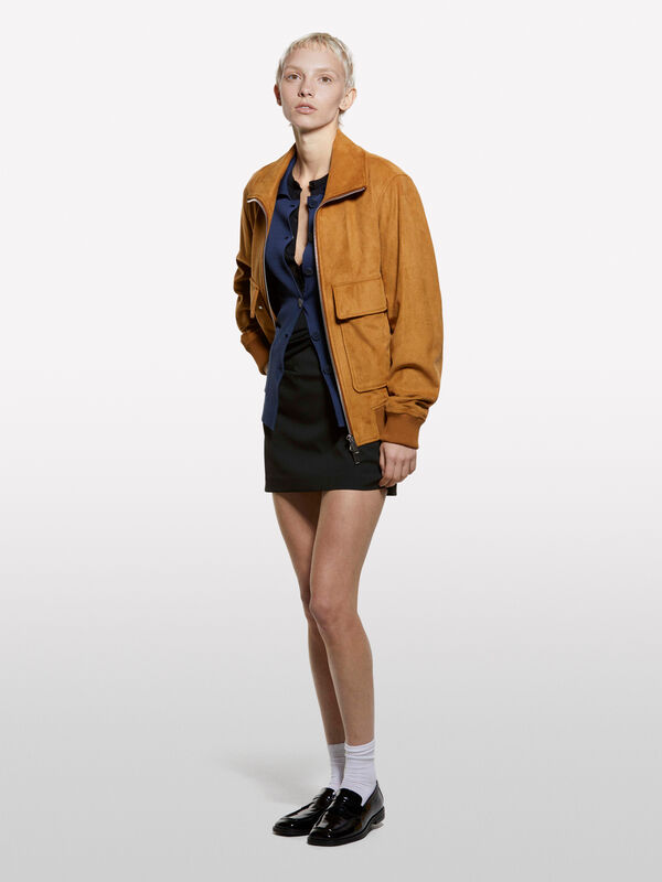 Blazer in maglia navy - blazer da uomo | Sisley