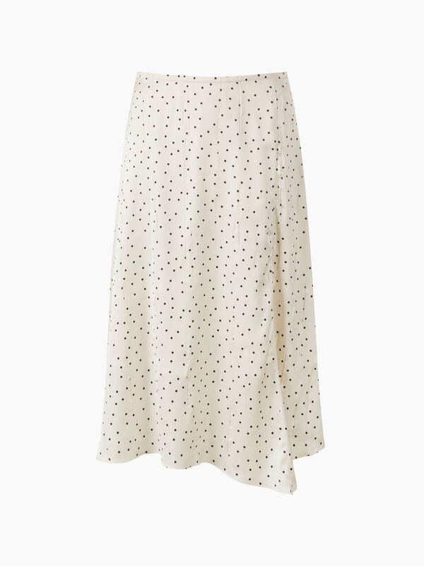 Gonna midi a pois - sisley k gonne longuette | Sisley K