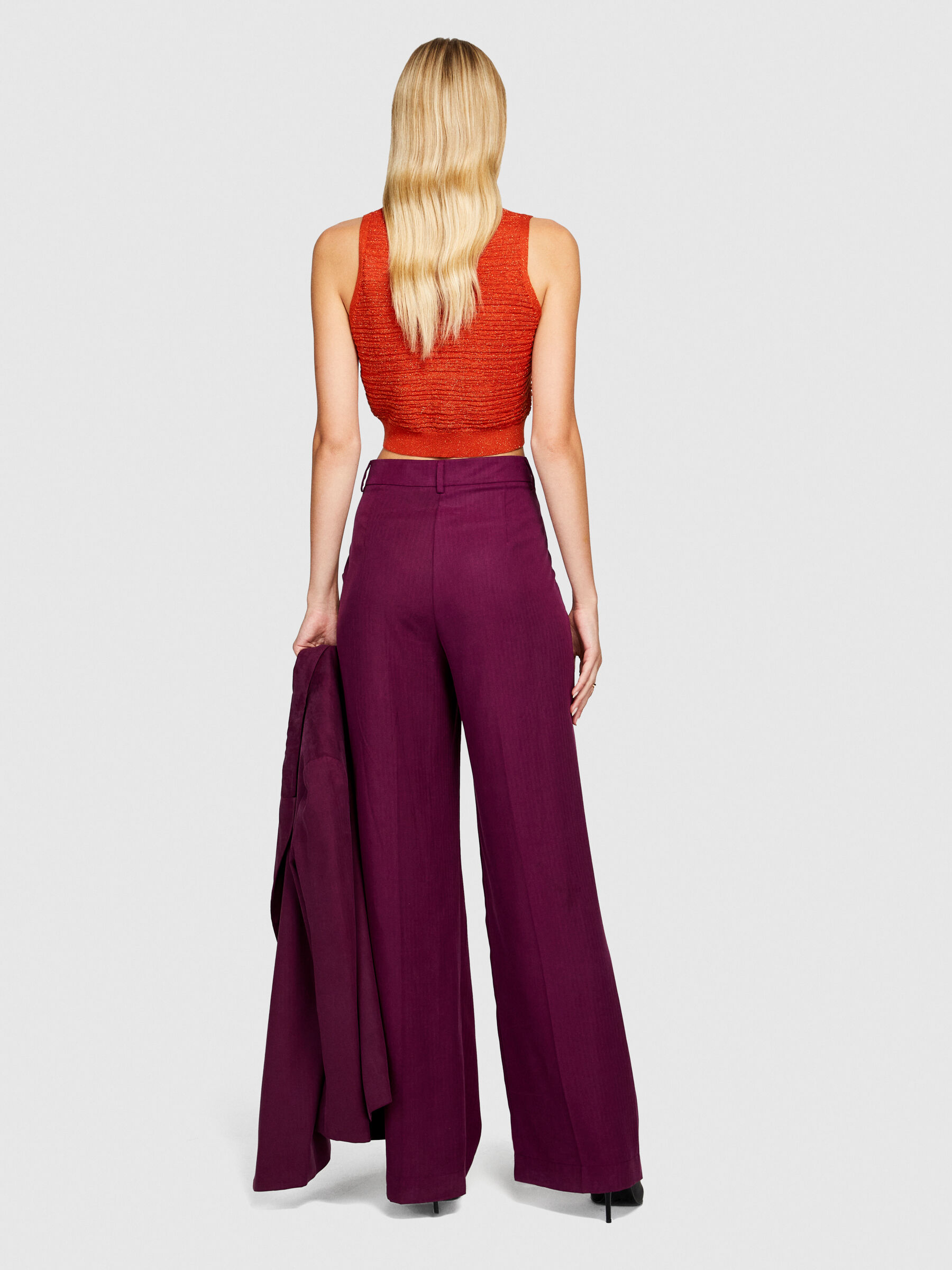 Pantaloni vita bassa donna best sale