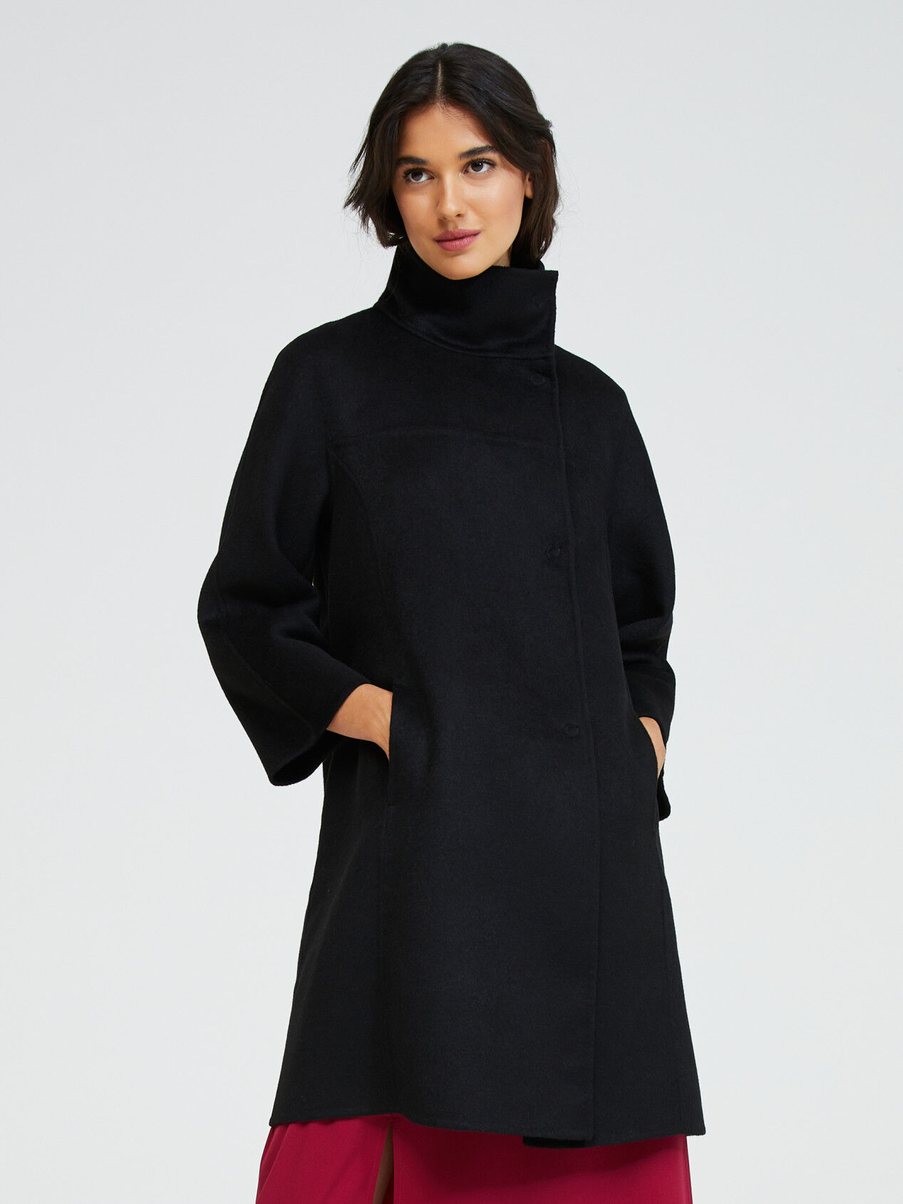 cappotto senza collo