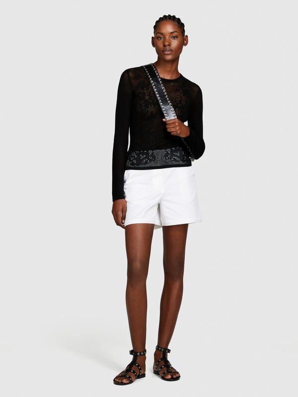 Shorts regular fit - pantaloni shorts da donna | Sisley