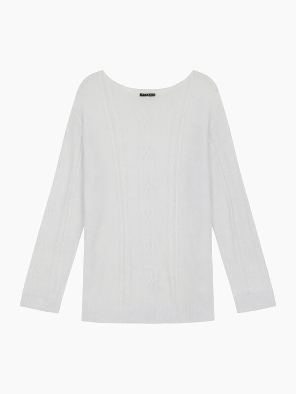 Maglia con trecce - sisley k  t shirt manica lunga | Sisley K