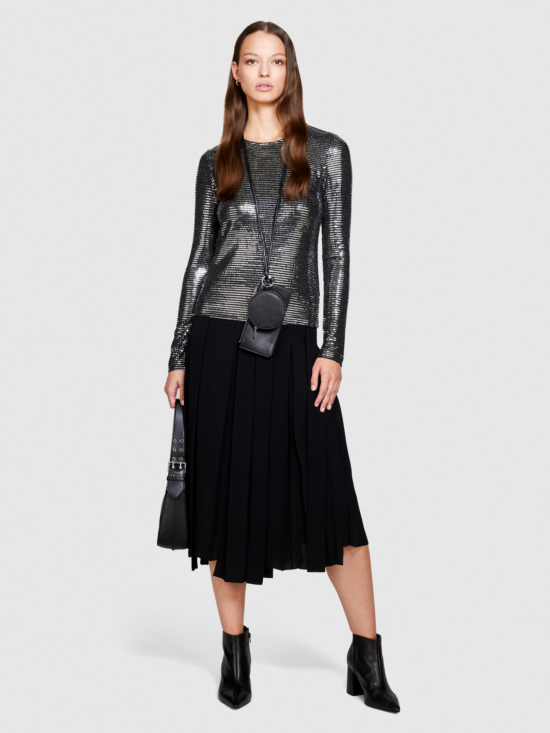 Blusa sales con paillettes