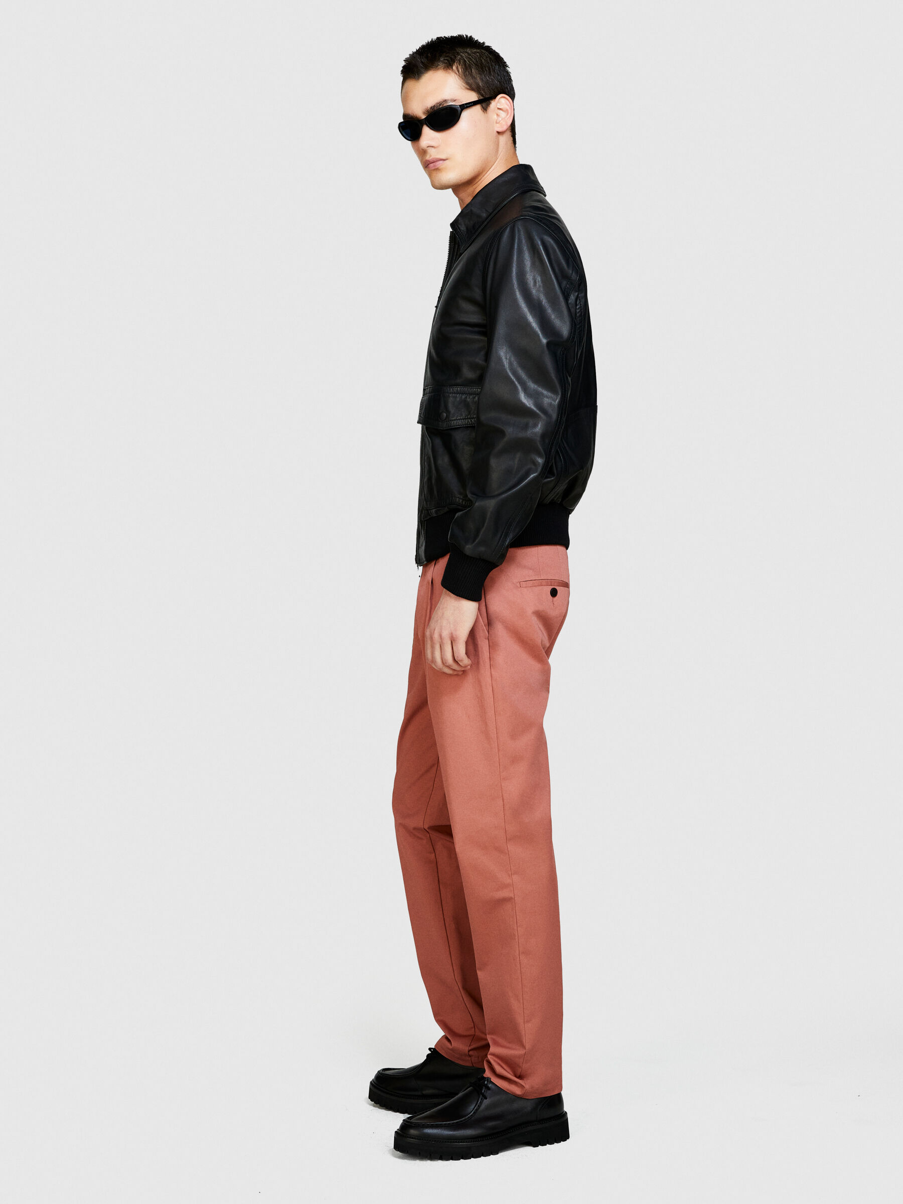 Sisley giacca pelle discount