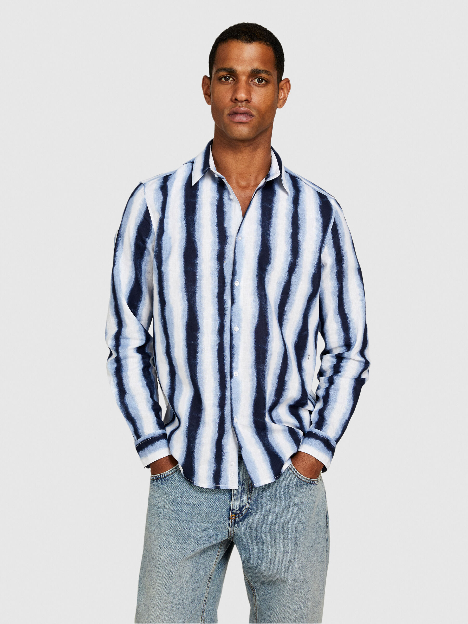 Camicia sisley slim fit on sale
