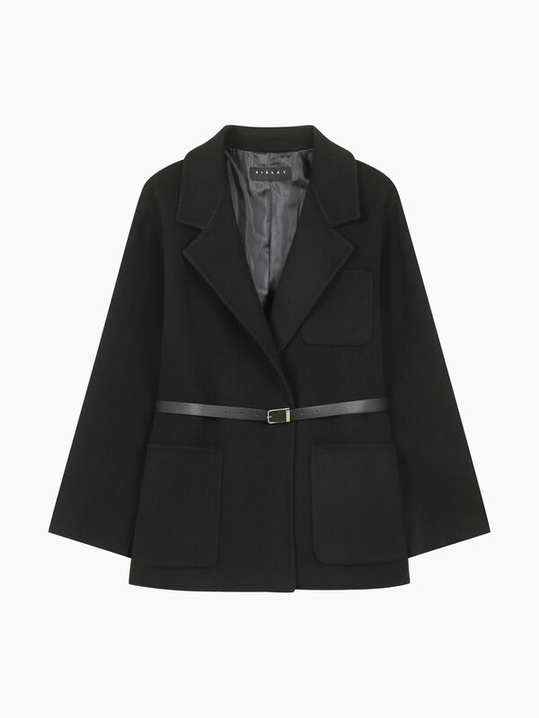 Cappotto corto con cintura - sisley k blazer | Sisley K