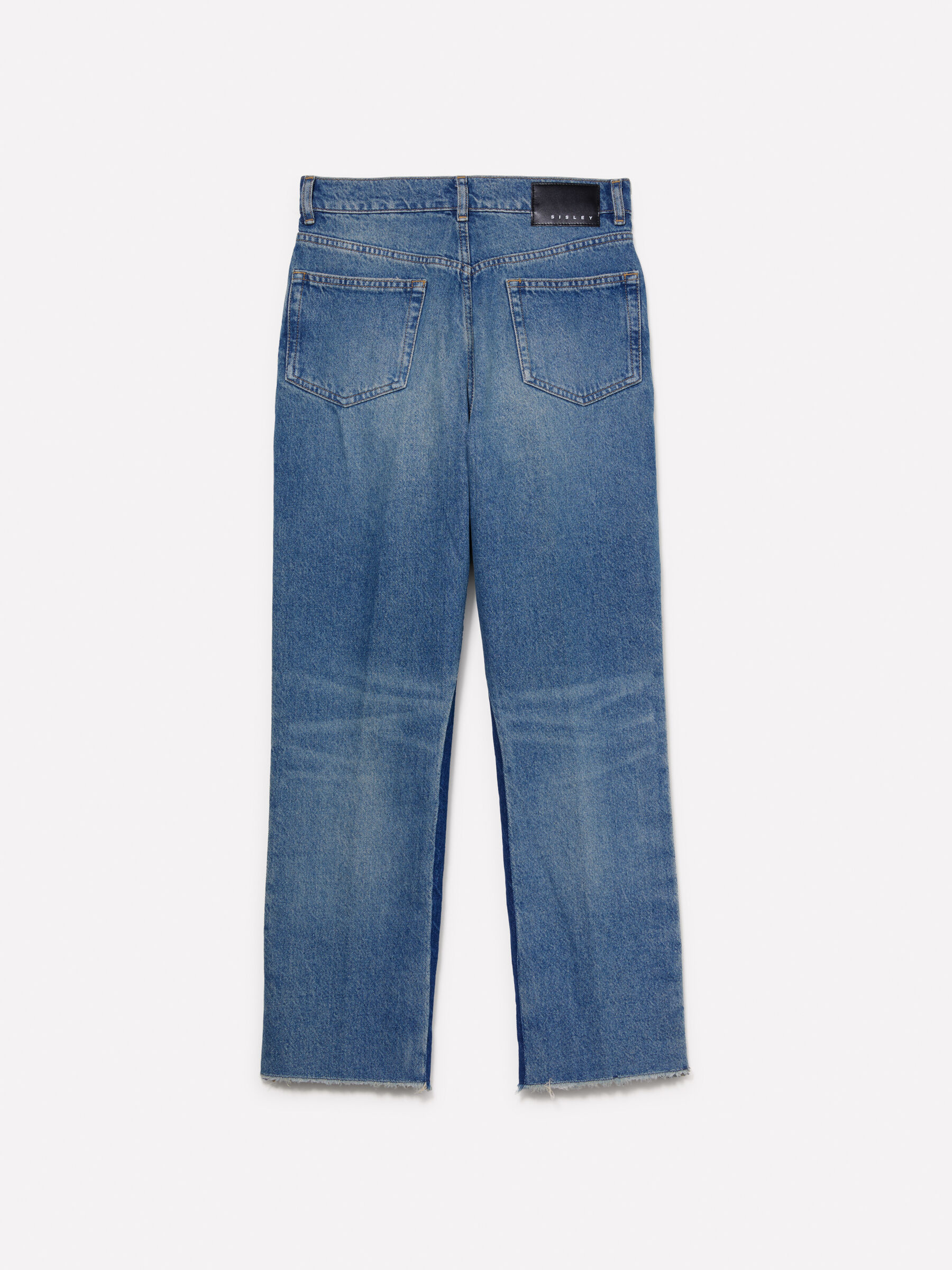 Jeans blu scuro con contrasto Blu Scuro Sisley