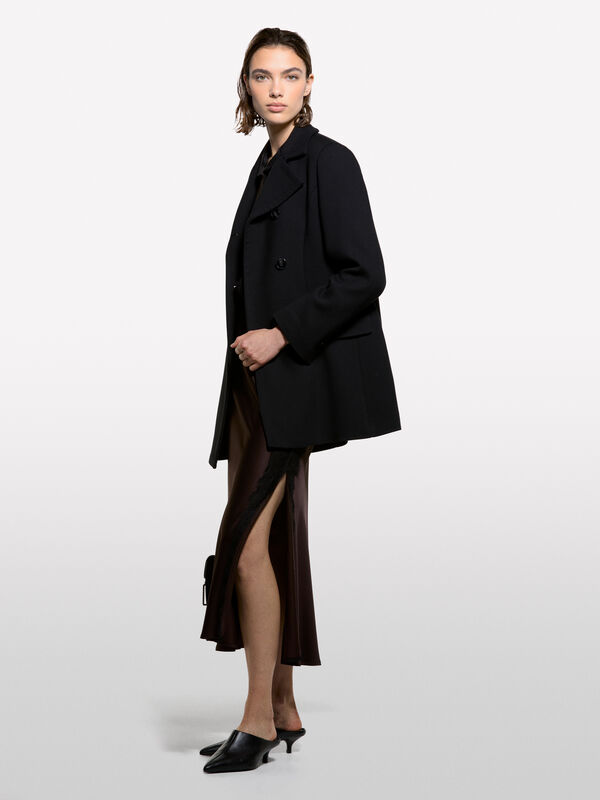 Gonna longuette marrone - gonne midi, longuette donna | Sisley