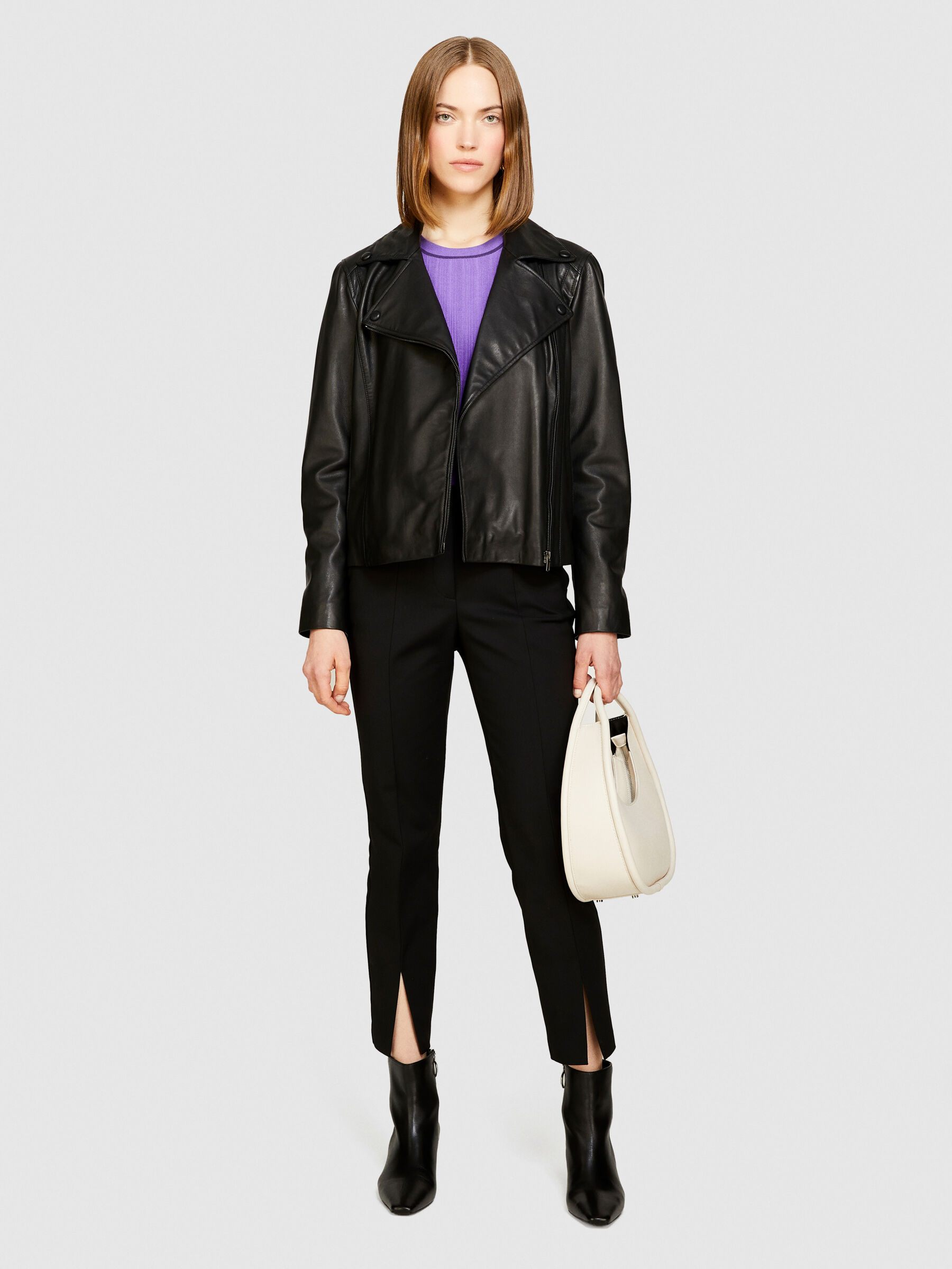 Giubbotti in pelle online sisley
